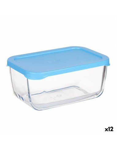 Fiambrera SNOW BOX Azul Transparente...