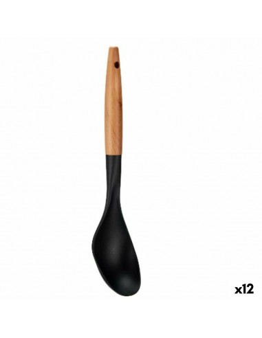 Cucharón Negro Natural Madera 7 x...