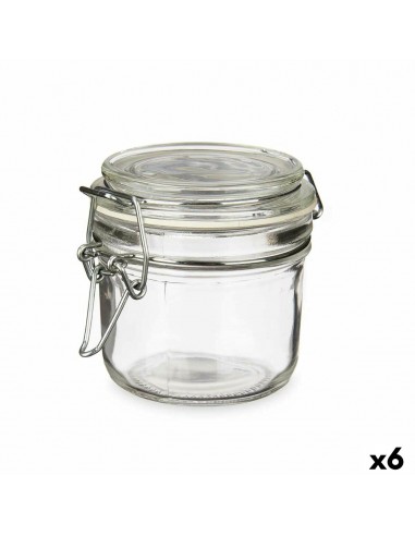 Jar Transparent Metal Glass Silicone...