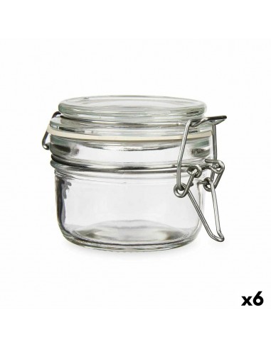 Jar Transparent Metal Glass Silicone...