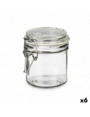 Jar Transparent Metal Glass Silicone...