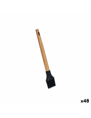 Silicone Pastry Brush Black beech...