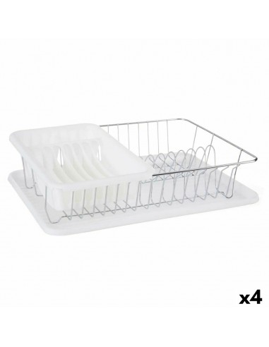 Draining Rack for Kitchen Sink White...