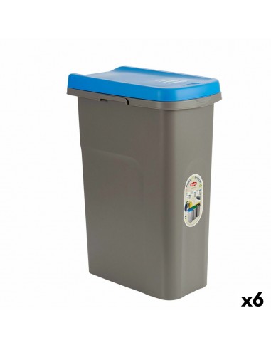 Rubbish bin Stefanplast Blue Grey...