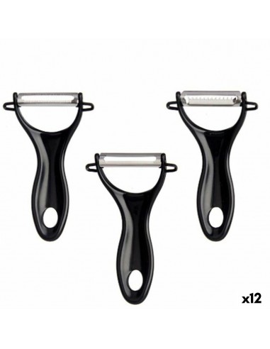 Fruit and Vegetable Peeler Set Black...