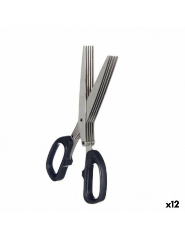 Scissors Black Silver Metal 7 x 18,5...