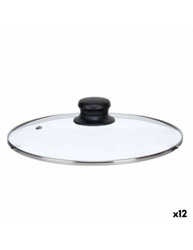 Pan lid 24 cm Crystal Silver (12 Units)