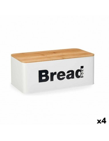 Breadbasket White Natural Metal...