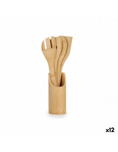 Set di Utensili da Cucina Bambù (12...