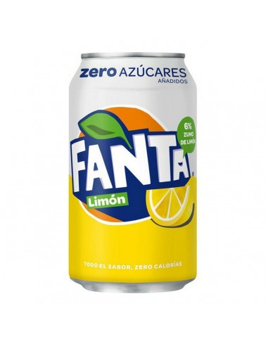 Refreshing Drink Fanta Zero Lemon