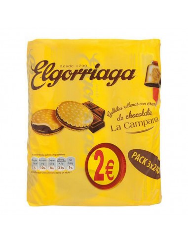 Chocolate Biscuits El Gorriaga (3 x...