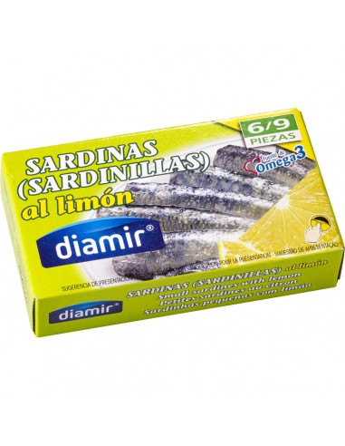 Sardines Diamir 90 g Citron