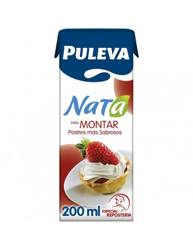 Nata para montar Puleva 200 ml