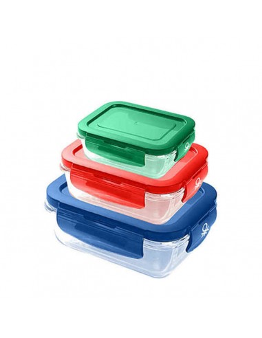 Set of lunch boxes Benetton...