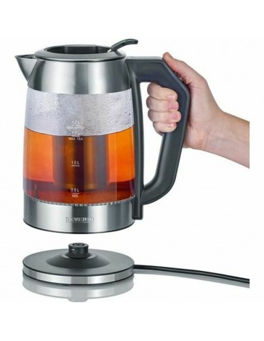 Kettle Severin WK 3477 Black Steel...