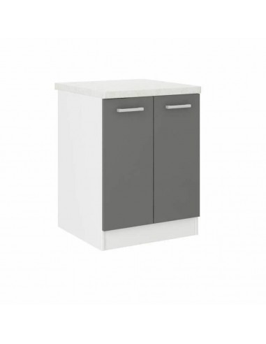 Mueble Auxiliar Gris Plástico...