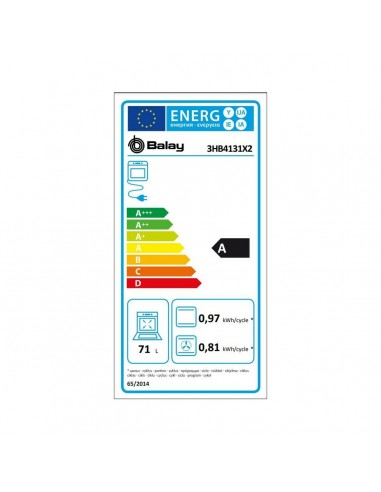 Four Balay 3HB4131X2 71 L 3400 W