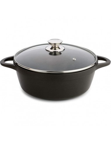 Casserole with lid Valira BLACK IND...