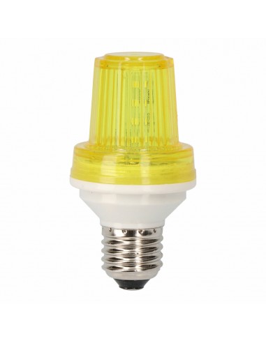 Lampadina EDM Flash Giallo 1 W Ø 5,3...