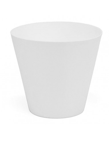 Planter Plastiken White Ø 18 cm