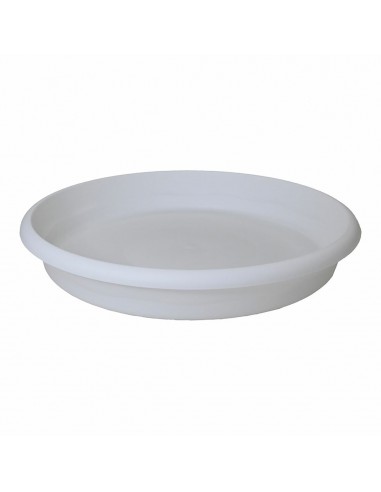 Piatto per Vaso Plastiken Bianco Ø 22 cm