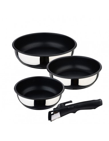 Set de Sartenes Bergner Click & Cook...