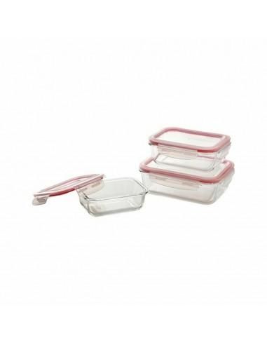 Lunchbox-Set Bergner Rot (3 pcs)