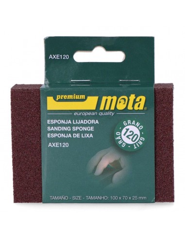 Sanding Sponge Mota AXE120 Aluminium...