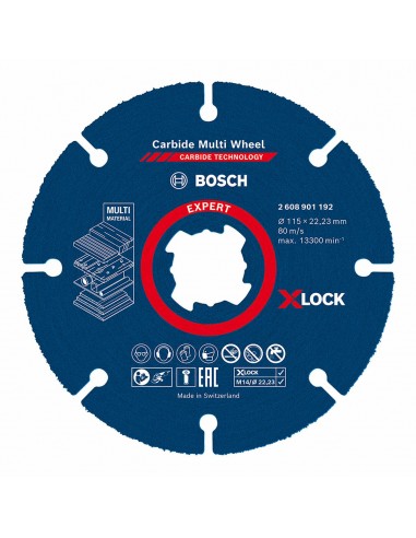 Cutting disc BOSCH X-Lock Expert...