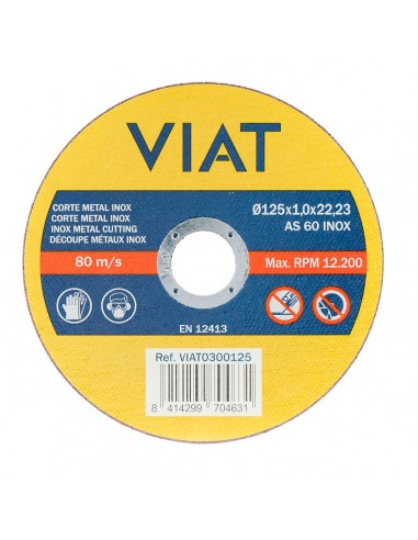 Abrasive disc Viat 0300125 Ø 125 mm