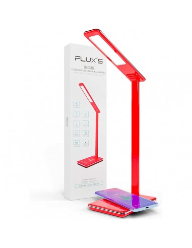 Lampe de bureau Flux's USB Rouge...