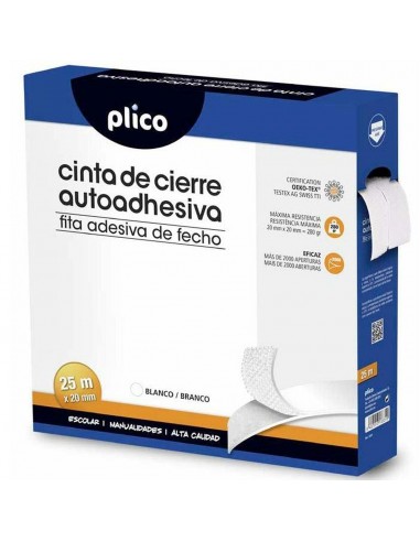 Adhesive Tape PLICO 20 mm x 25 m White