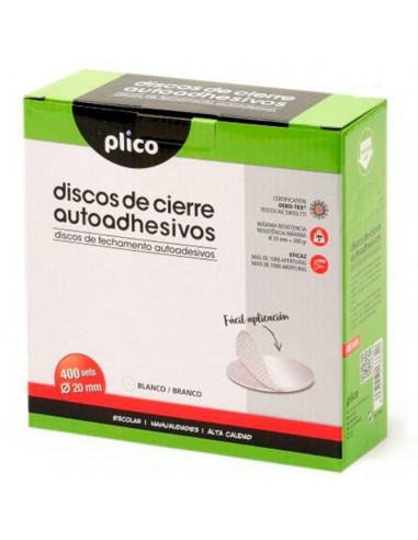 Adhesives PLICO 400 Pieces White