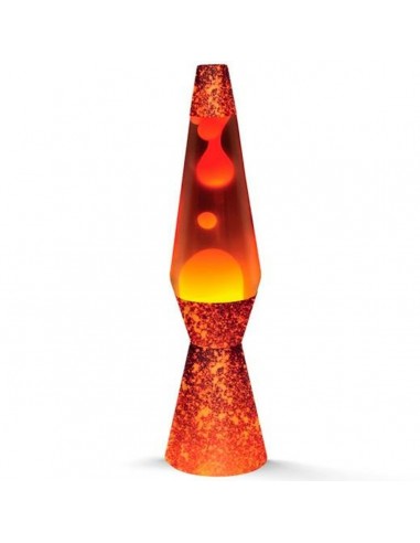 Lava Lamp iTotal Crystal Red Orange...