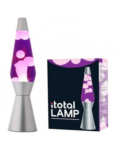 Lava-Lampe iTotal Rosa Purpur 36 cm