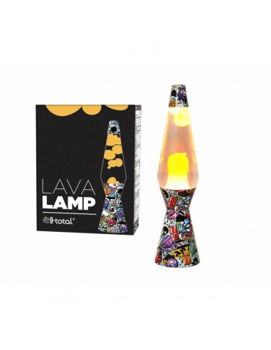 Lampada Lava iTotal Graffiti Multicolore