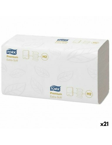 Hand-drying paper Tork Pack White (21...