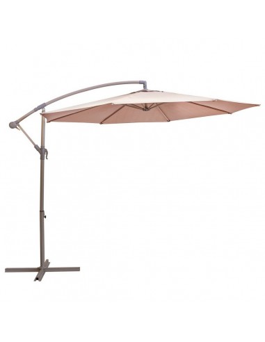 Parasol Stella Gris Taupe Aluminium...