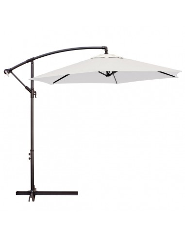 Parasol Monty Beige Aluminium 270 cm