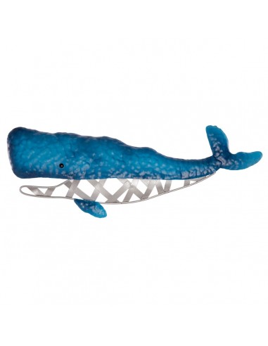 Painting Whale 46 x 12 cm Metal