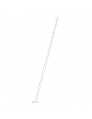 Flagpole 4,5 x 250 cm Steel White