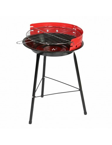 Barbecue Black Red 34 x 34 x 55 cm