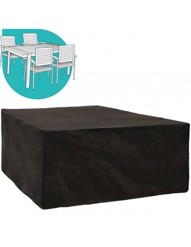 Beschermhoes Tafel Zwart PVC 173 x...