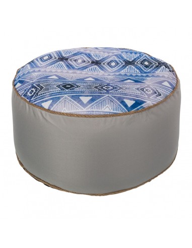 Pouf Gonfiabile Etnico Azzurro 55 x...