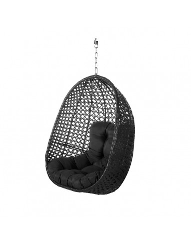 Fauteuil de jardin suspendu Dido Noir...