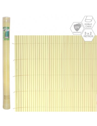 Schutting Beige PVC 1 x 300 x 200 cm