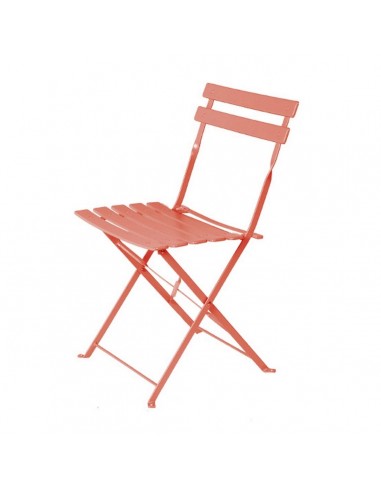 Chaise de jardin Sira Orange Acier 41...