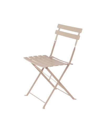 Garden chair Sira Taupe Steel 41 x 46...