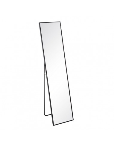 Miroir Noir Aluminium Verre 35 x 2,5...