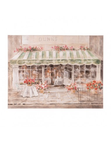 Toile Restaurant Ville 120 x 3 x 90 cm